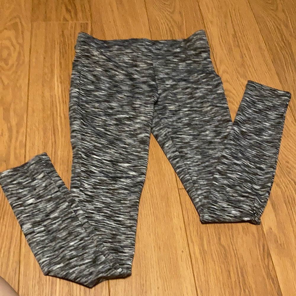 Gray leggings